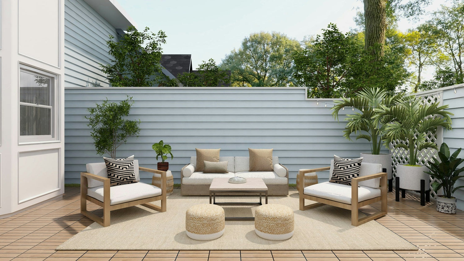 Patio & Backyard