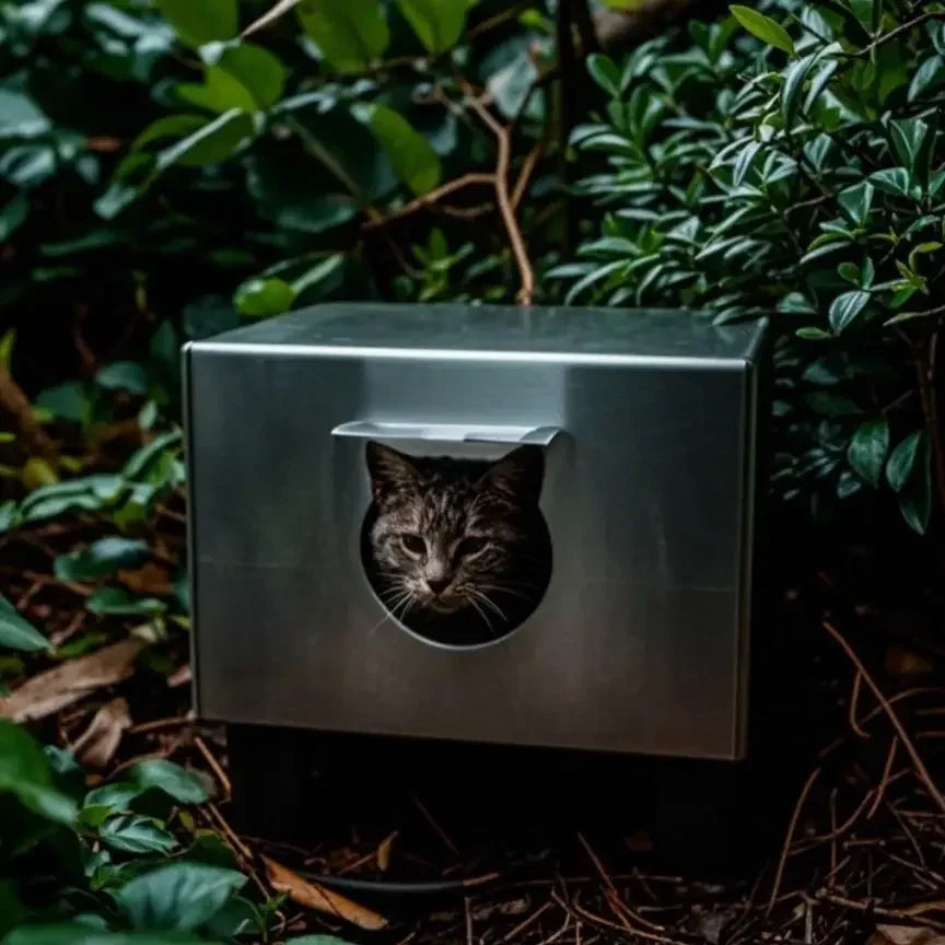 Outdoor Cat House Pet Shelter Waterproof Stray Cats Cold Windproof Scratch-Resistant Four Seasons Tent Dog Nest Warm House