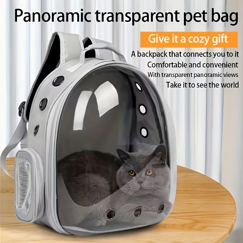 New Pet Bag Cat Bag Backpack Space Capsule Portable Outing Bag Cat Bag