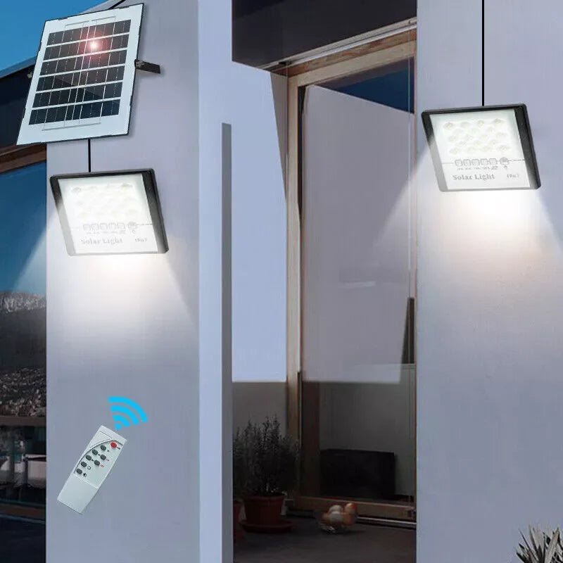 Led Solar Street Light 300W Outdoor Flood Lamp Dusk To Dawn