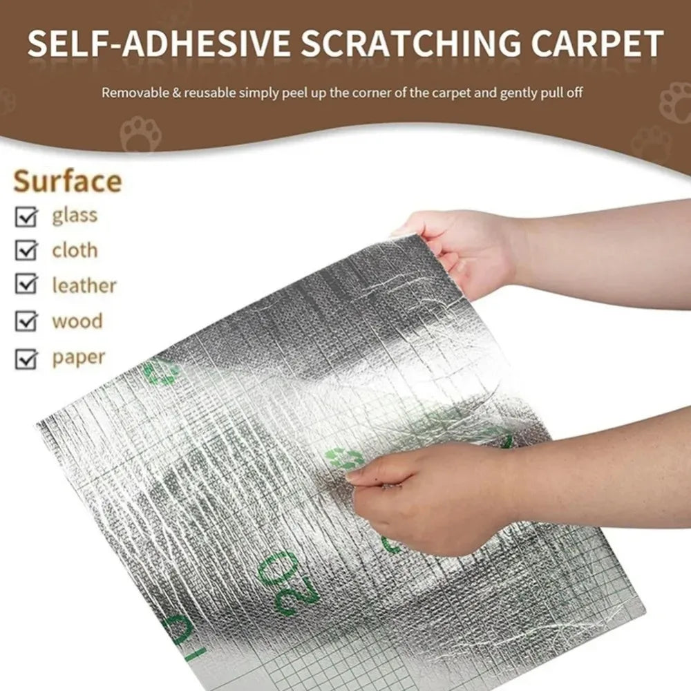 Self Adhesive Cat Scratching Mat For Sofa And Furniture Protector