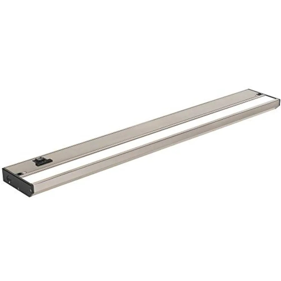 LED Under Cabinet Lighting Hardwired - 3CCT Satin Finish - Undercabinet Lights for Kitchen - Linkable Undercounter Dimmable Plu
