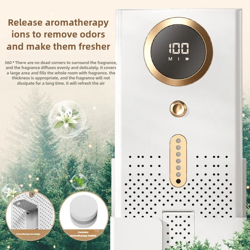 iEXPUROS Air Purifier With Ozone And Negative Ion Odor Elimination USB Charging