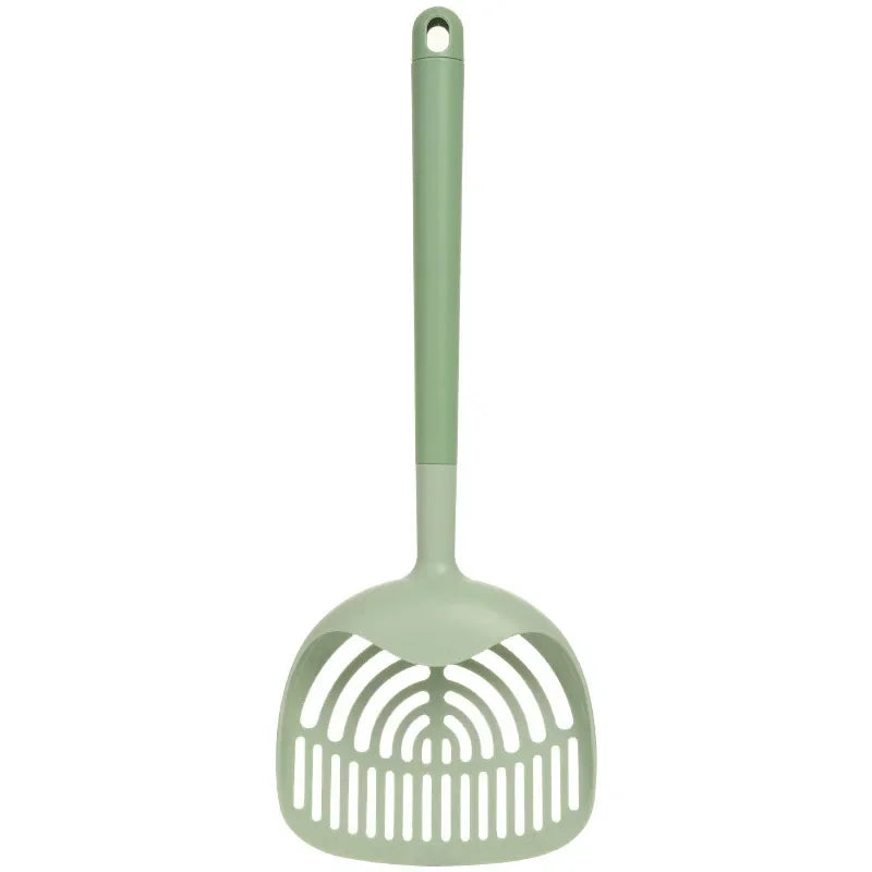 Cat Litter Scoop Deep Shovel With Long Handle Fine Sieve For Bentonite