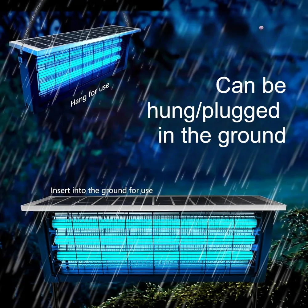 JOYINLED Solar Mosquito Killer Lamp Outdoor Garden Insect Trap