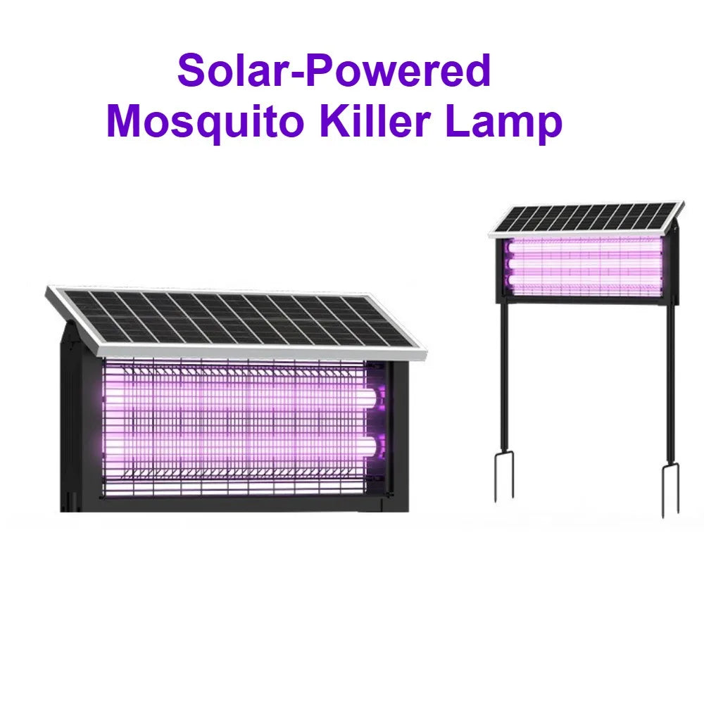 JOYINLED Solar Mosquito Killer Lamp Outdoor Garden Insect Trap