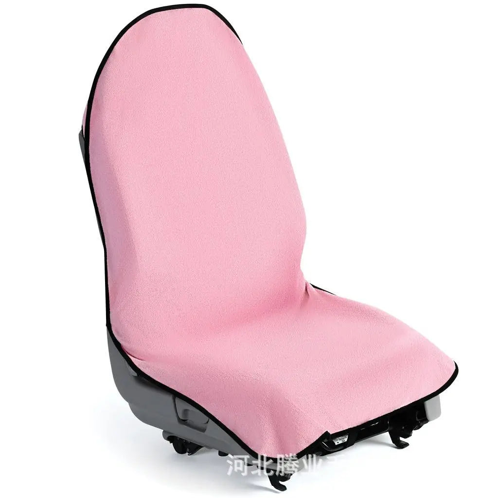 Waterproof Sweat Towel Car Seat Cover Universal Fit Anti Slip