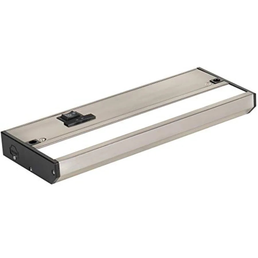 LED Under Cabinet Lighting Hardwired - 3CCT Satin Finish - Undercabinet Lights for Kitchen - Linkable Undercounter Dimmable Plu
