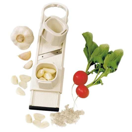 1pc Garlic Slicer Cutter Shredder 2 in 1 FunctionGarlic Presses Kitchen Gadgets Chopper Cutter Garlic Grinding Kitchen Tools