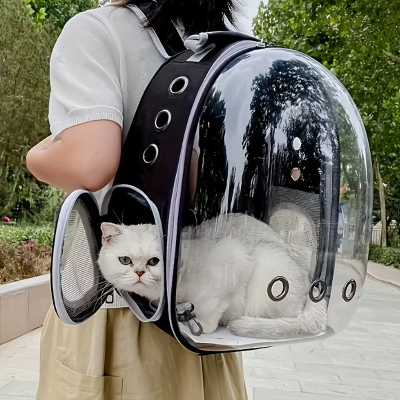 New Pet Bag Cat Bag Backpack Space Capsule Portable Outing Bag Cat Bag