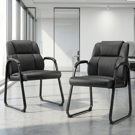 MCQ Thickened Lumbar Support Office Chair Ergonomic PU Leather Waterproof Seating and Durable Steel Structure Chair For Office