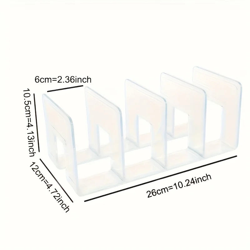 2-Pack Clear Acrylic Handbag Organizers - Space-Saving Closet Racks for Purses & Wallets